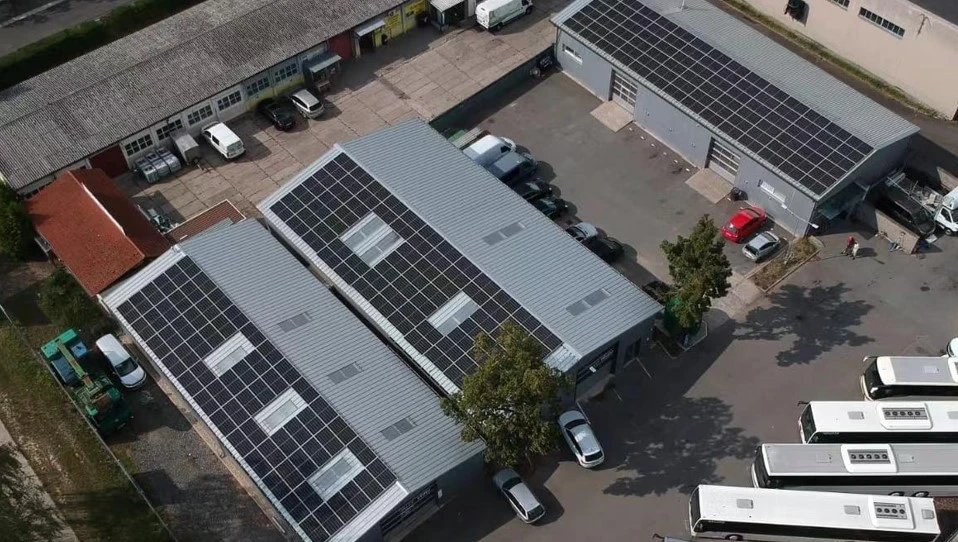 100kw rooftop solar system hybrid storage battery